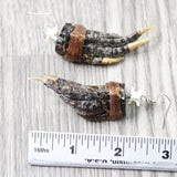 Alligator Feet Earrings  #6250  Mountain Man Earrings