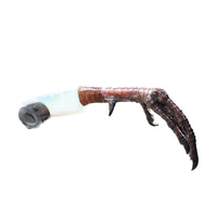Turkey Foot Handle Opalite Blade Ornamental Knife #964-1 Mountain Man Knife
