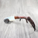 Turkey Foot Handle Opalite Blade Ornamental Knife #964-1 Mountain Man Knife