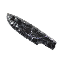 1 Obsidian Ornamental Knife Blade  #1350    Mountain Man Knife