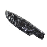 1 Obsidian Ornamental Knife Blade  #1350    Mountain Man Knife