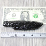 1 Obsidian Ornamental Knife Blade  #1350    Mountain Man Knife