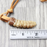 Large Rattlesnake Rattle  Necklace  #4450    Mountain Man Necklace