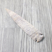 1 Stone Ornamental Spearhead  #2550     Agate Jasper Arrowheads