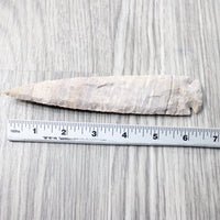 1 Stone Ornamental Spearhead  #2550     Agate Jasper Arrowheads