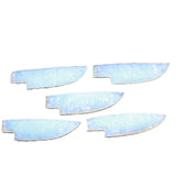 5 Opalite Ornamental Knife Blades  # 468