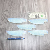 5 Opalite Ornamental Knife Blades  # 468