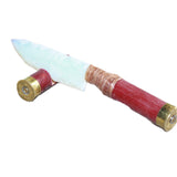 Shotgun Shell Hull Handle Opalite Blade Ornamental Knife # 15169