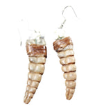 Rattlesnake Rattle Earrings  #4350  Mountain Man Earrings
