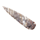 1 Stone Ornamental Spearhead  #0350     Agate Jasper Arrowheads