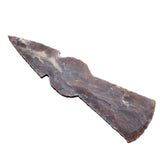 1 Stone Ornamental Tomahawk Head #069       Agate Jasper Ax Axe Hatchet