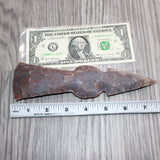 1 Stone Ornamental Tomahawk Head #069       Agate Jasper Ax Axe Hatchet
