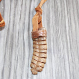 Large Rattlesnake Rattle  Necklace  #25469