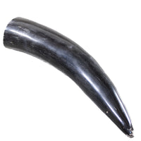 1 Polished Cow Horn #144-2 Natural Colored