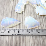 75 Large Opalite Ornamental Arrowheads  #0750      Arrowhead