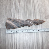 1 Stone Ornamental Tomahawk Head #469       Agate Jasper Ax Axe Hatchet