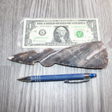 1 Stone Ornamental Tomahawk Head #469       Agate Jasper Ax Axe Hatchet