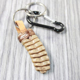 Rattlesnake Rattle Key Ring   #6850       Mountain Man Key Chain