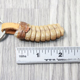 Rattlesnake Rattle Key Ring   #6850       Mountain Man Key Chain