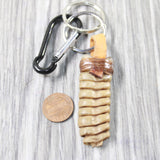 Rattlesnake Rattle Key Ring   #6850       Mountain Man Key Chain