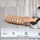 Very Large Rattlesnake Rattle Key Ring   #25269       Key Chain