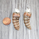 Rattlesnake Rattle Earrings  # 25269