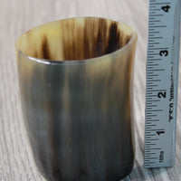 Small Horn Glass #694-2 Medieval Tankard Double Shot Glass