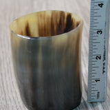 Small Horn Glass #694-2 Medieval Tankard Double Shot Glass