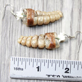 Rattlesnake Rattle Earrings  #4050  Mountain Man Earrings