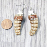 Rattlesnake Rattle Earrings  #4050  Mountain Man Earrings