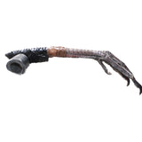 Turkey Foot Handle Obsidian Blade Ornamental Knife #7150  Mountain Man Knife