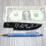 1 Obsidian Ornamental Knife Blade  #469