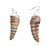 Rattlesnake Rattle Earrings  #25169