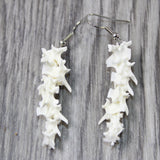 Rattlesnake Vertebrae  Earrings  #6150   Mountain Man Earrings
