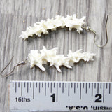 Rattlesnake Vertebrae  Earrings  #6150   Mountain Man Earrings