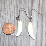 Coyote Teeth Earrings  # 30169
