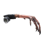 Turkey Foot Handle Obsidian Blade Ornamental Knife #935n  Mountain Man Knife