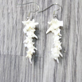Rattlesnake Vertebrae  Earrings  #455n   Mountain Man Earrings