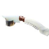 Deer Jaw Handle Opalite Blade Ornamental Knife #065n     Mountain Man Knife