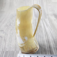 1 Horn Mug #464-2 Medieval Tankard