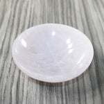 1 Quartz Gemstone Trinket Bowl  3 inch diameter #474-2