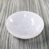 1 Quartz Gemstone Trinket Bowl  3 inch diameter #474-2