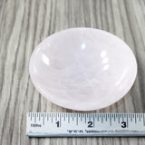 1 Quartz Gemstone Trinket Bowl  3 inch diameter #474-2