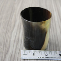1 Small Horn Glass #874-2 Medieval Tankard Double Shot Glass