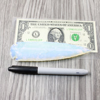 1 Opalite Ornamental Spearhead  #474-2  Arrowhead