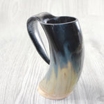 1 Horn Mug #574-2 Medieval Tankard