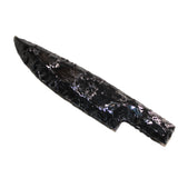 1 Obsidian Ornamental Knife Blade  #569