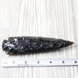 1 Glass Ornamental Spearhead  #884-2  Arrowheads