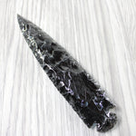 1 Obsidian Ornamental Spearhead  #804-2 Arrowhead