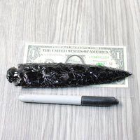 1 Obsidian Ornamental Spearhead  #804-2 Arrowhead